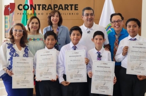 Niños poblanos son campeones de cálculo mental