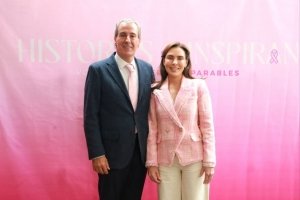 Inauguran Pepe Chedraui y MariElise Budib conversatorio "Historias que Inspiran. Hablemos de c&aacute;ncer sin miedo"