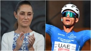 &ldquo;&iexcl;Felicidades!&rdquo;: Sheinbaum aplaude la hist&oacute;rica posici&oacute;n de Isaac del Toro en el Tour de Francia 2026