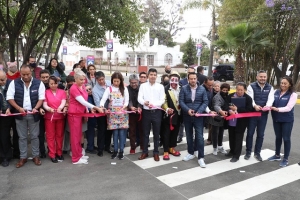 Ayuntamiento de Puebla inaugura la 18 oriente tras su rehabilitación integral