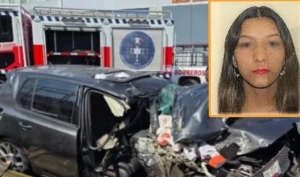 Identifican a mujer responsable de la megacarambola en la V&iacute;a Atlixc&aacute;yotl