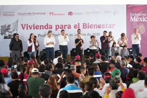 Presidenta Sheinbaum pone fin a adeudos hipotecarios y entrega vivienda digna a familias poblanas