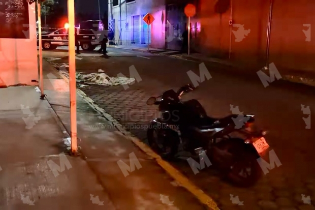 Motociclista muere en Cuautlancingo y tardan 9 horas en levantar su cadáver