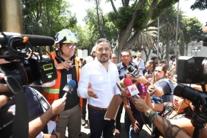 Llevan a cabo simulacro Nacional de Sismo en Puebla
