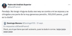 David P&aacute;ramo 'revive' la pol&eacute;mica: Jos&eacute; Luis 'Parejita' L&oacute;pez le rob&oacute; a su exesposa y es un mantenido