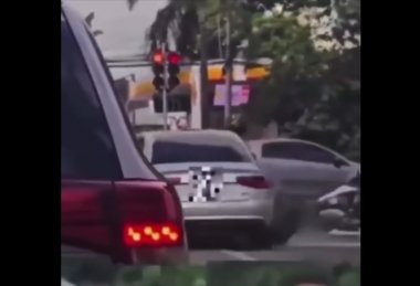 H&eacute;roe an&oacute;nimo frustra la huida de un par de ladrones.