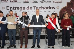 Beneficia Pepe Chedraui a más de 7 mil estudiantes con techados escolares en la capital