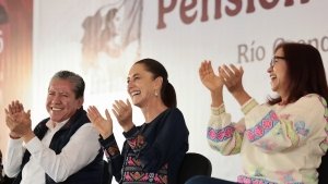 Sheinbaum reconoce a las mujeres de M&eacute;xico en evento de Bienestar en Zacatecas
