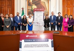 Firma Pepe Chedraui Convenio de Colaboración con el Comité Estatal de Participación Ciudadana