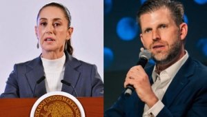 Sheinbaum reacciona a declaración de Eric Trump sobre &#039;decapitar a México en cuatro segundos&#039;: &quot;Creo que se refería a la cercanía&quot;