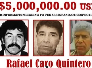 Detienen a Rafael Caro Quintero, veterano líder del crimen organizado