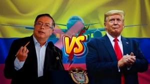 Gustavo Petro batea a Donald Trump: Regresa aviones de colombianos deportados de Estados Unidos