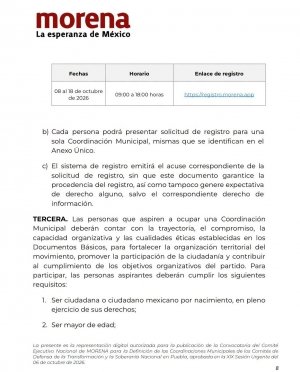 Morena abre ruta para alcald&iacute;as 2027; ediles podr&aacute;n buscar reelecci&oacute;n sin dejar el cargo