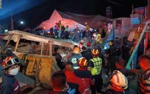 Suben a 10 los muertos y a 64 los lesionados tras explosi&oacute;n de pirotecnia en Temascalcingo