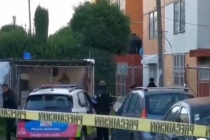 Tres muertos deja balacera en Infonavit San Aparicio, Puebla