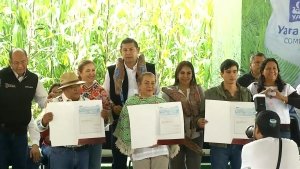 Atempan concentra entrega de apoyos al campo y obra comunitaria