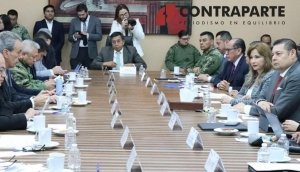 Armenta instruye reforzar la seguridad de Puebla