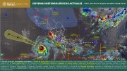 Se pronostican lluvias puntuales intensas en zonas de Sonora, Oaxaca y Chiapas