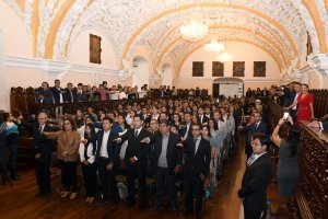 Rinde protesta el Consejo Universitario de la BUAP