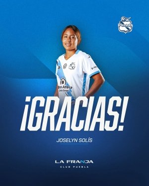 Deja Joselyn Sol&iacute;s al Puebla y se va a Cruz Azul