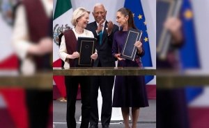 Defienden UE y M&eacute;xico respeto a soberan&iacute;as y confianza mutua