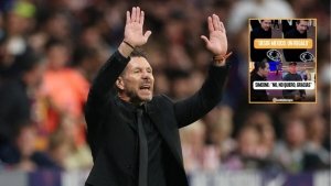 Cholo Simeone rechaza regalo de aficionado mexicano: 'No lo quiero'