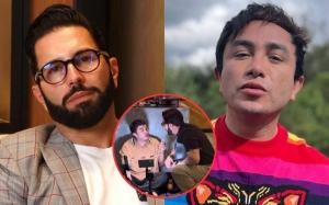 ​Poncho de Nigris agrede al reportero Gabo Cuevas en vivo y estrella su celular tras fuerte comentario contra sus hijos