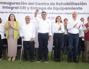 En Puebla, población vulnerable cuenta con respaldo del gobierno estatal: Sergio Salomón