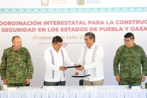 Con Oaxaca, Gobierno de Puebla fortalece seguridad en zona limítrofe
