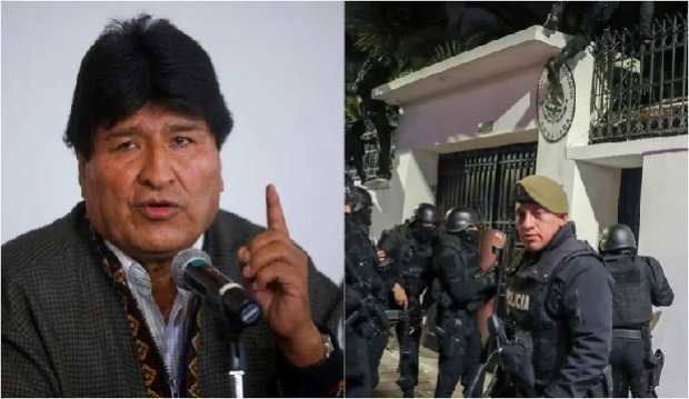 Evo Morales Pide al Gobierno de Bolivia Romper Relaciones Diplomáticas con Ecuador