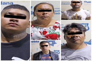 La policía municipal de Puebla debilitó a “los kalusha”, banda dedicada al narcomenudeo y robo