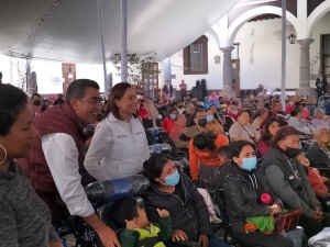 DIF Estatal entrega 204 aparatos ortopédicos a 4 regiones de Puebla