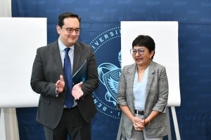 Más allá de una frase, la cultura de paz es una labor para fomentar espacios libres de violencia: Rectora Lilia Cedillo