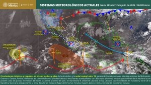 Lluvias puntuales intensas en Michoac&aacute;n, Guerrero, Oaxaca, Puebla y Veracruz