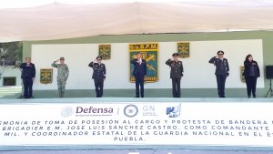 Puebla fortalece construcción de paz y confianza con nuevo mando de Guardia Nacional