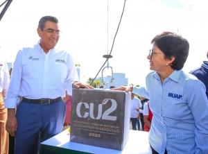 Sergio Salomón y Lilia Cedillo inauguran CU2