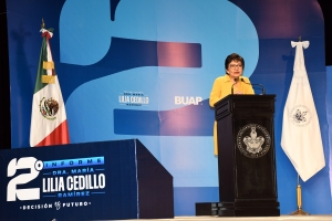 Rinde Segundo Informe de Labores la Rectora María Lilia Cedillo Ramírez