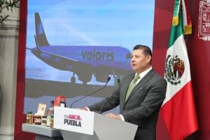 Nuevos vuelos desde Puebla consolidan proyecci&oacute;n nacional e internacional de riquezas tur&iacute;sticas