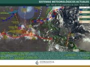 Lluvias puntuales intensas en San Luis Potos&iacute;, Puebla, Tamaulipas, Veracruz, Tabasco, Guerrero, Oaxaca y CHiapas