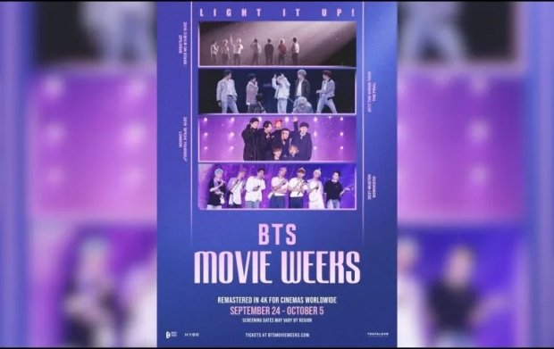 BTS proyectará conciertos en cines, incluido México
