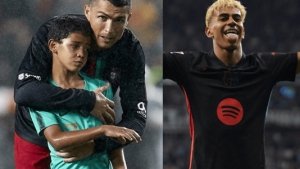 FIFA: Hijo de Cristiano Ronaldo hace dura comparación de Lamine Yamal con CR7
