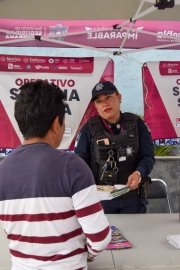 S&aacute;bado de Gloria con alta afluencia en juntas auxiliares; instruye el alcalde Pepe Chedraui vigilancia permanente